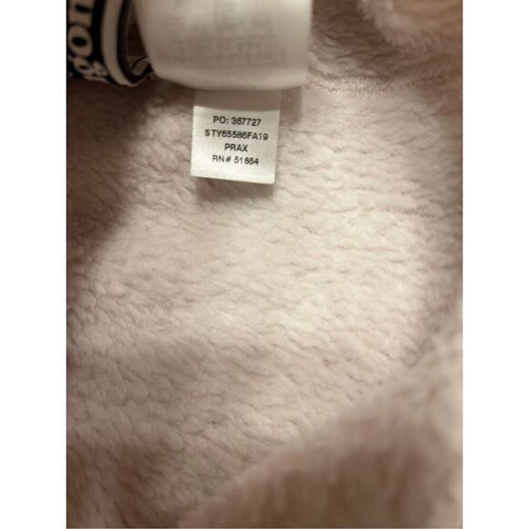 Patagonia Re-Tool Light Pink Snap-T Fleece Pullover Girls Size XL (14) - Picture 6 of 7